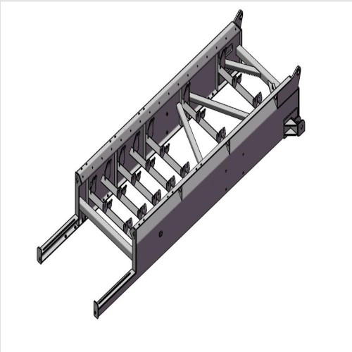 Техническое обслуживание хвостовой рамы мобильного конвейера XYS1020