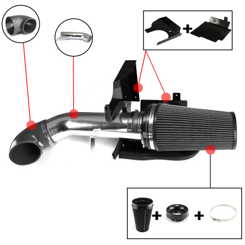 Das Einlasssystem-Kit gilt für GMC Chevrolet