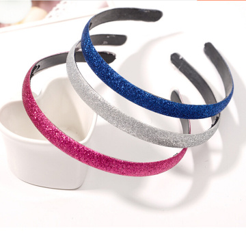 1pcs Hair Band Plastic Teeth Head Bands Lined Glitter Hairbands For Children Girls Hard Bow Headband For Girls Hair Accessories