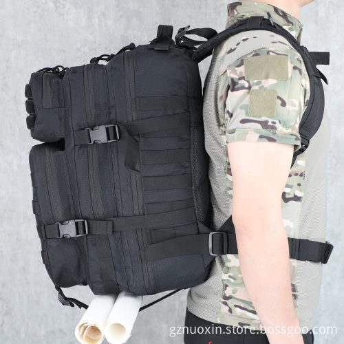 Tactical Camouflage Backpack: Large Capacity MOLLE Assault Hiking Hunting Backpack
