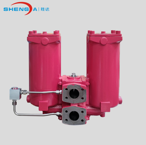 Rfld Hydraulic Inline Duplex Change-over Oil Filter Assembly, High ...