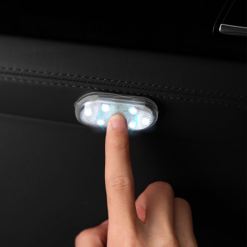 RTS Car Reading Light - LED Atmosphere Light with Touch Sensor, USB Charging & Emergency Roof Light