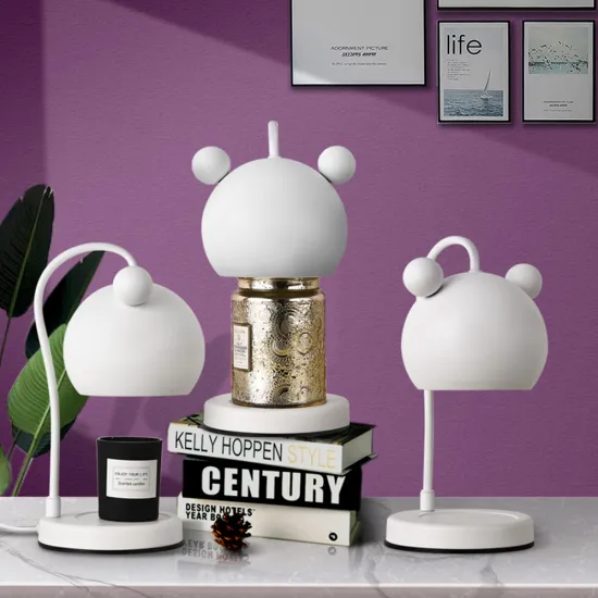 Metal Vintage Candle Warmer Night Light with Timer and Dimmer