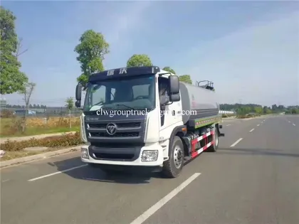 Foton 15000liters water sprinkler truck