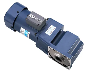 104mm AC Spiral Bevel Angle Gear Motor (6IK180GU-C/6GU 50RC)