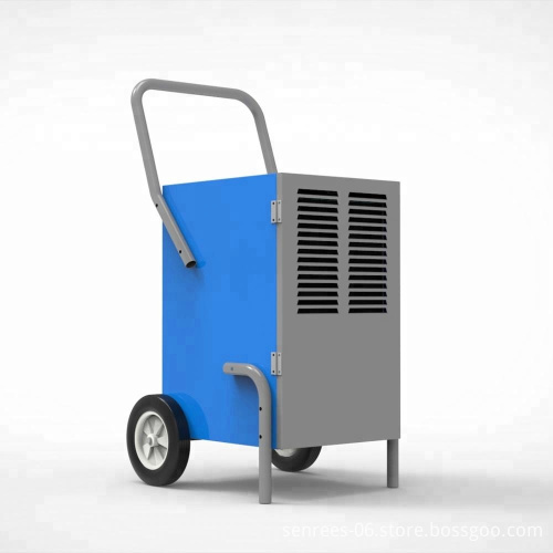 Portable Home Dehumidifier with Push Handle: Efficient Humidity Control on the Go