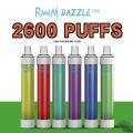 R and M Dazzle Pro 2600 puffs