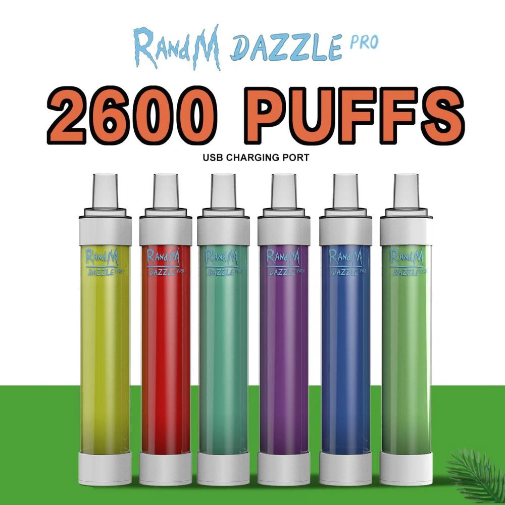 R ja M Dazzle Pro 2600 Puffs