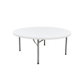 Tables Pliantes Rondes En Plastique 1.80M Pour 8 Personnes