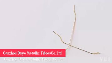 DaYe Copper-plated Corrugated Steel Fiber for Building
