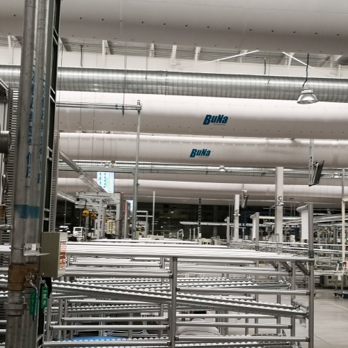 Flame Retardant Cloth Air Duct
