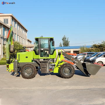 Yaweh 20-40 sê-ri máy kéo vườn với bộ tải phía trước và 4WD