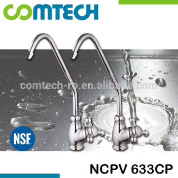 3-Fork Handle Long Reach Faucet for RO System Purifier