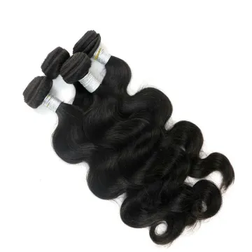 Factory Price Unprocessed 100% Virgin Brazilian Body Wave Human Hair Extensions