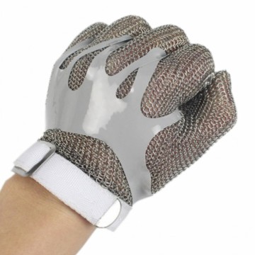 Four in one interlocking chainmail gloves