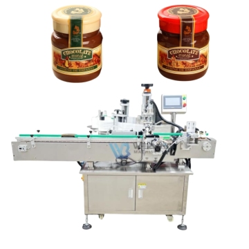 Automatic Vertical Glass Jars Labeling Machine