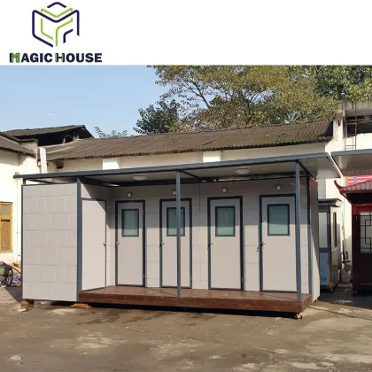 Metal base Porta Potty used for outhouse, best material portable mobile toilet
