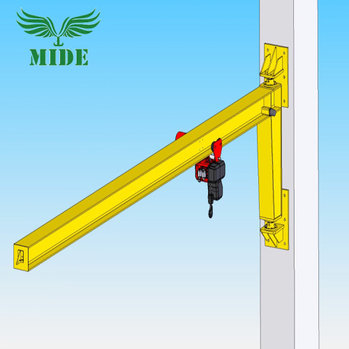 Grue à flèche murale avec palan à câble