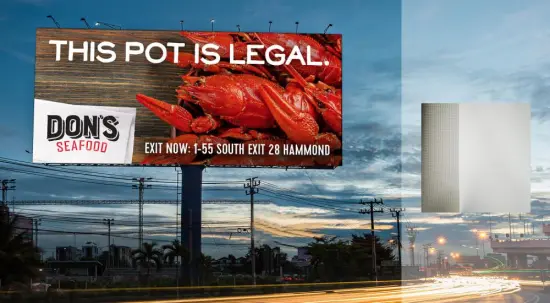 100% QC Eco Friendly Mesh Banner