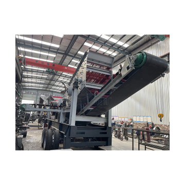 High Quality 10 TPH Mobile Diesel-Electric Stone Crusher with Vibrating Screen for Mining and Quarries