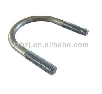custom-made galvanized /HDG /black coating U bolt for sale