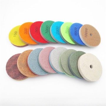 Pad penggilap berlian 4 inci/100mm untuk marmar dan granit