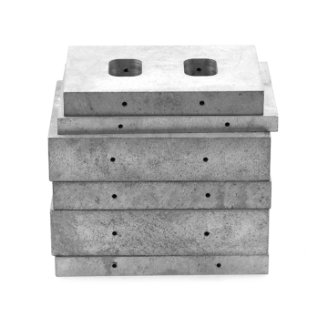 Aluminum Plastic Mold Jewelry Molding Tools - Single, Double, and Four Grid Frames