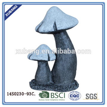 Garden mushroom statues for garden decoration
