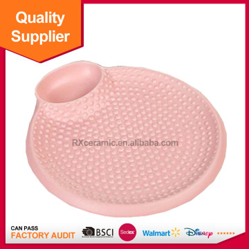 Creative practical ceramic promotion ceramic plates dishes