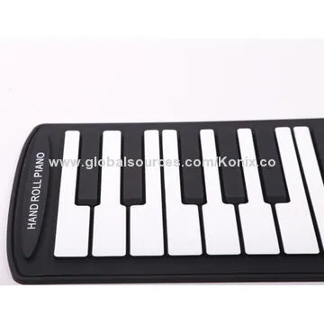 Children musical instruments electric roll up piano