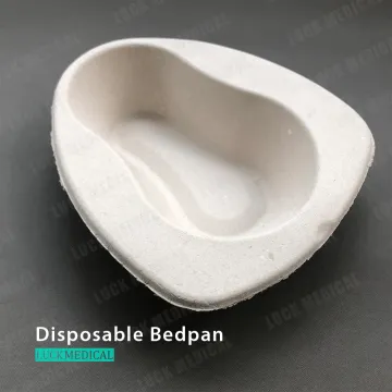 Single Use Pulp Mold Cardboard Bed Pan