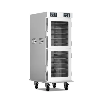 Hotel-Grade Food Warmer Trolley with Heating Cabinet