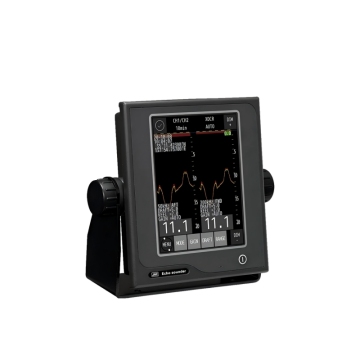 JRC Marine Electronics JFE-400: 6.5 بوصة شاشة ، 200 كيلو هرتز/50 كيلو هرتز ، سفينة صدى مع طابعة مدمجة