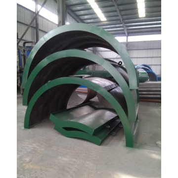 new fully-open door tire pyrolysis equipment