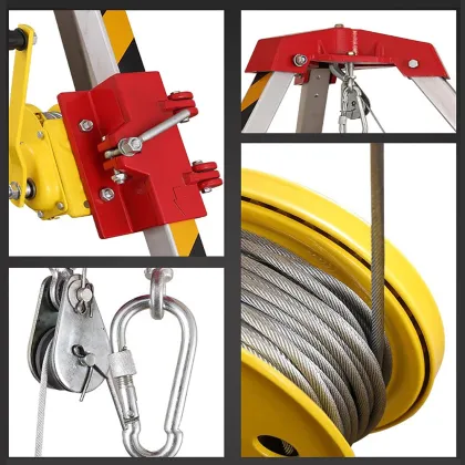 Rayvanbo High-Quality Lifting Tripod: Premium Aluminium Firefighting and Rescue Equipment