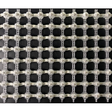 Наружный полноцветный светодиодный пиксельный сетчатый экран