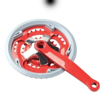 triple speed bike chainwheel & crank