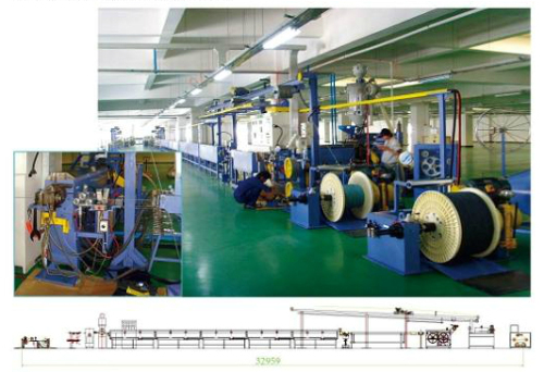 Silicon Extrusion Machine Extruder Cable Production Line