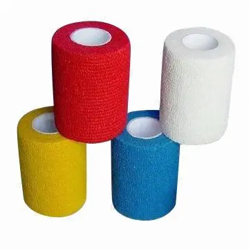 Elastic Nonwoven Cohesive Bandage with ISO 9001 ISO13485/CE Certificates