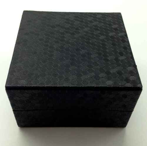 Caja de gemelo de embalaje de cuero sintético para regalo para regalos