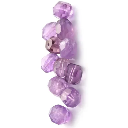 Wholesale Natural Amethyst Crystal Semi finished products