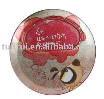 coin can(dog,iron,satin finish)