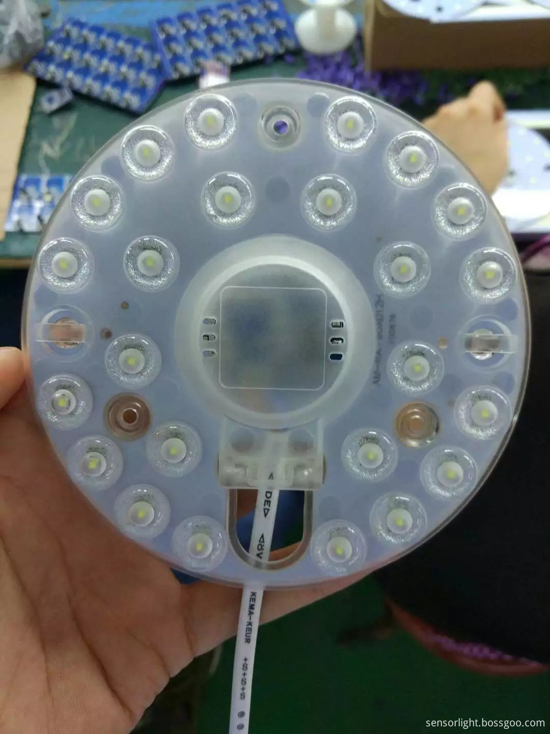 LED Module with microwave sensor