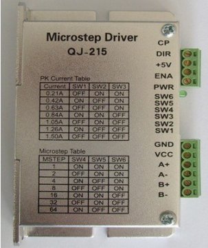 12v - 36v Dc 2-phase Mircostepper Motor Driver