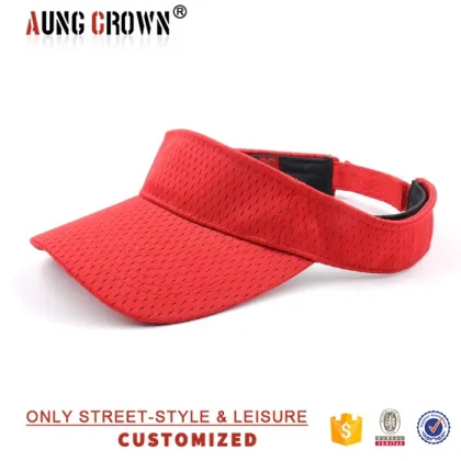 pretty sun visor hat/cotton sun visor hat/blank sun visor hat