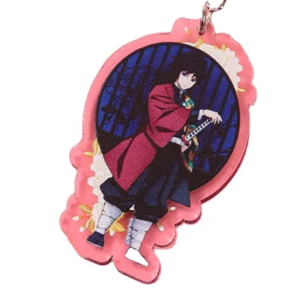 Custom Clear Acrylic Demon Slayer Keychain - Make Your Own Transparent Souvenir