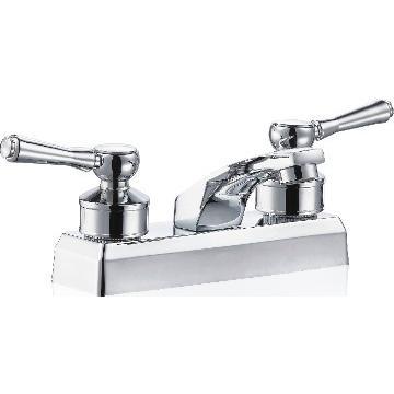 4\ "Cekungan keran / kamar mandi faucet dengan tiga lapisan krom berlapis