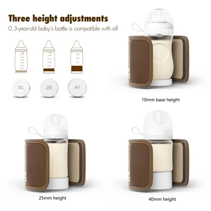 2023 New Portable Intelligent Warming Bottle Cover with Constant Temperature Milk Heating