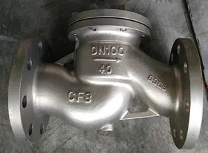 LIFT CHECK VALVE PN16 , CF8 BODY , 304 TRIM , BC , FLANGE PN16