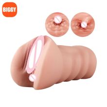 Bocina de bolso realista para simulação sexual oral masculina
